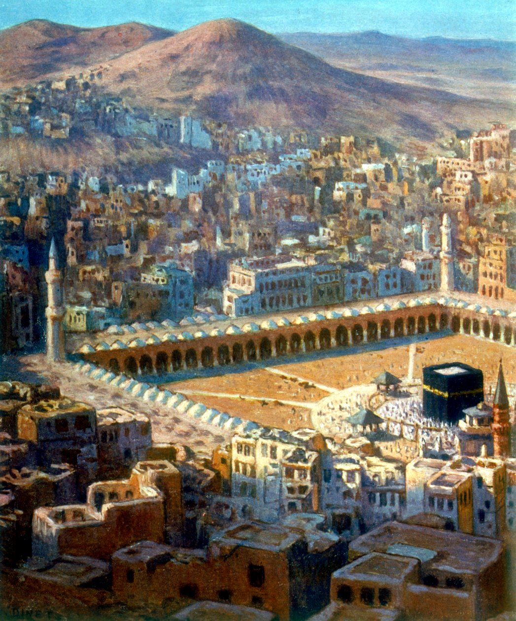 Veduta della Mecca